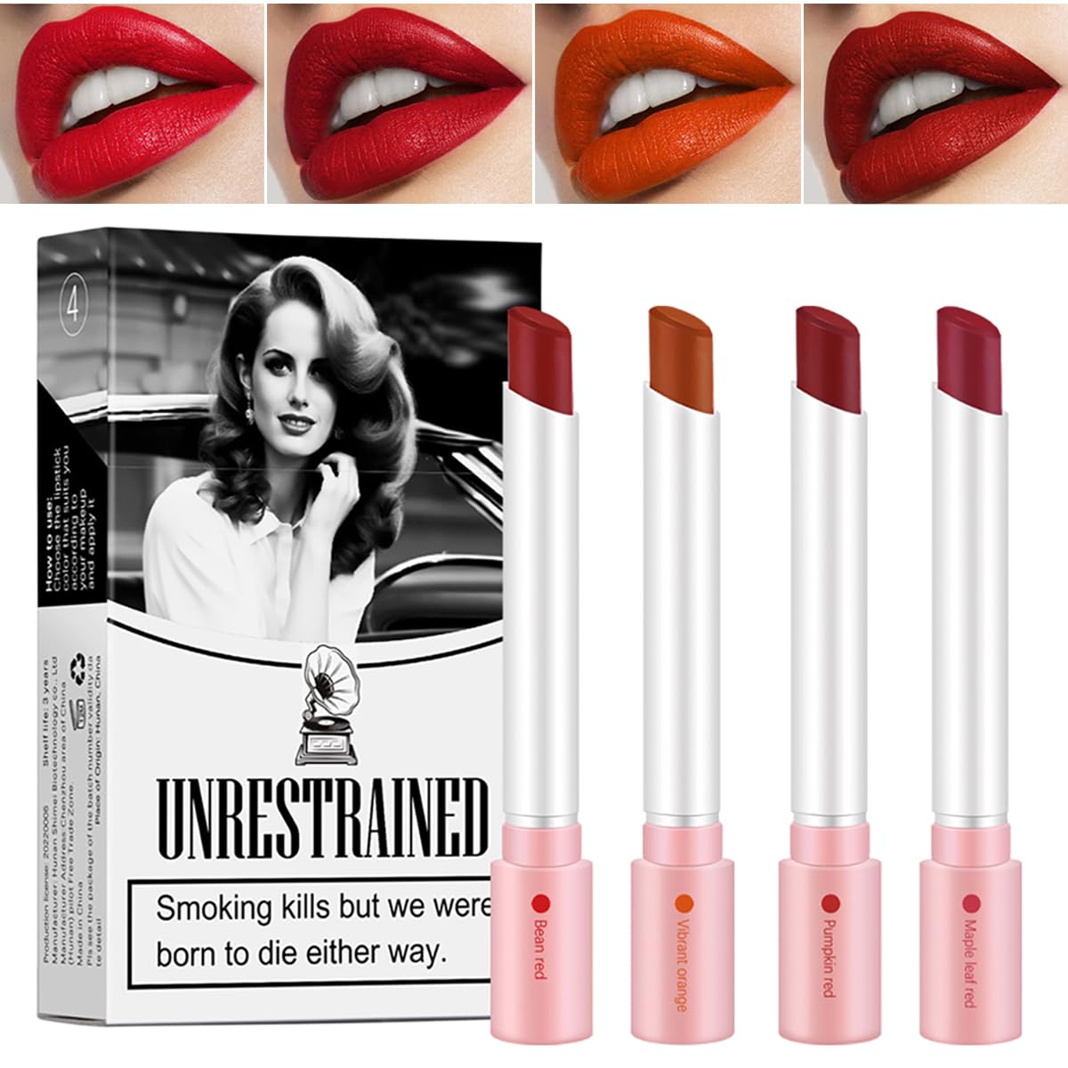 LANA DEL REY LIPSTICKS