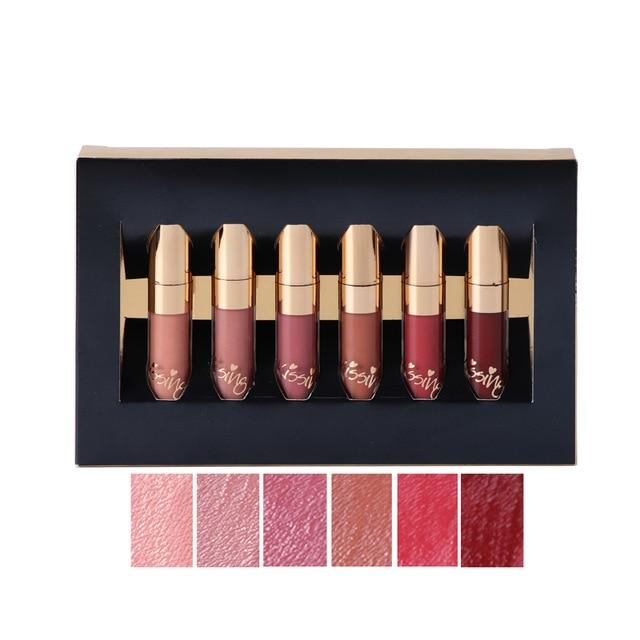 Matte Liquid Lipsticks (6 Pcs/Set)