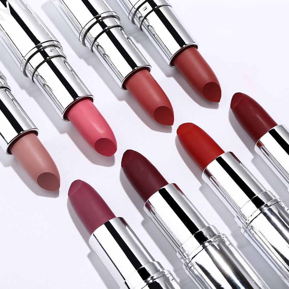 Skin Beauties Matte Lipsticks (8 Pcs/Set)