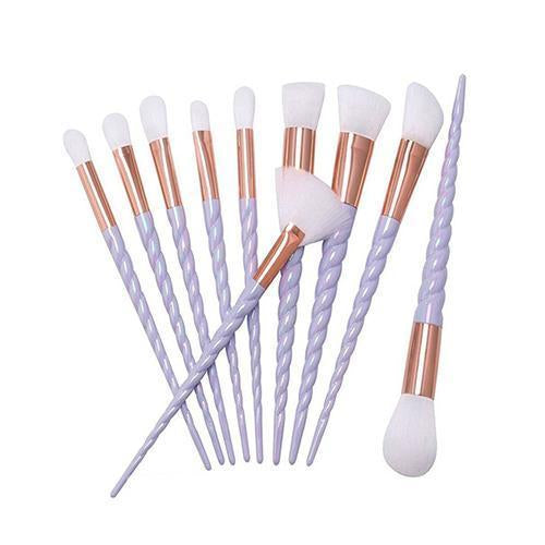 Unicorn Makeup Brushes (10 pcs)